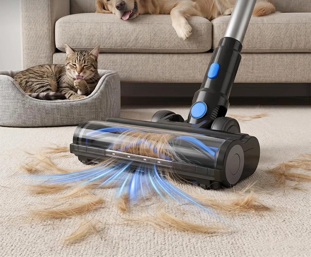 A cordless vacuum that parks itself